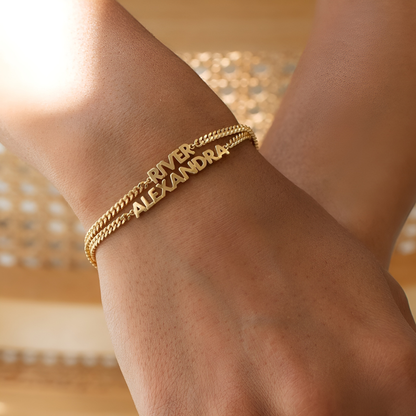 Prénia™ | Bracelet avec les noms de vos Proches