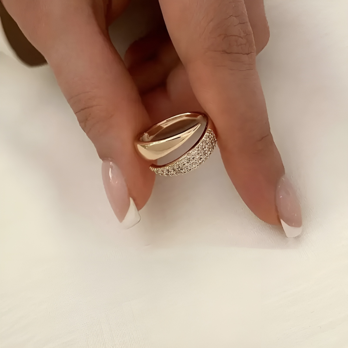 Élodie™ | Bague élégante confort intemporel féminin