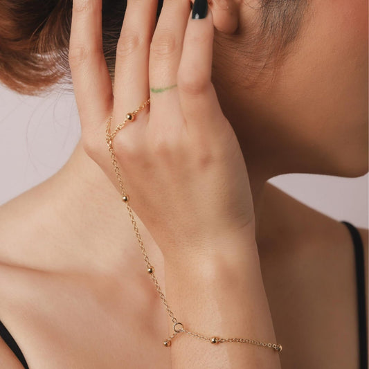 ASTRA Love™ Chaîne de Bague Étoile à Cinq Branches